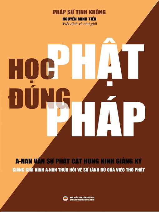 Title details for Học Phật Đúng Pháp by Nguyễn Minh Tiến - Wait list